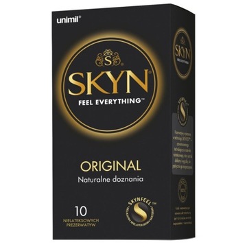 skyn PREZERWATYWY BEZLATEKSOWE SUPER CIENKIE X10