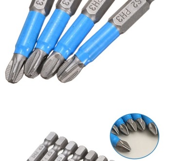 СВЕРЛА СТАЛЬНЫЕ С МАГНИТНОЙ ЗВЕЗДОЙ 12 ШТ.