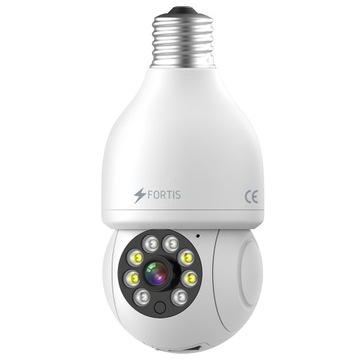 IP WIFI 3MPX ПОВОРОТНАЯ ЛАМПОВАЯ КАМЕРА ДЛЯ МОНИТОРИНГА НА УЛИЦЕ В ПОМЕЩЕНИИ