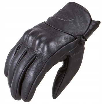 SKÓRZANE RĘKAWICE MOTOCYKLOWE WOLF FORZA BLACK L