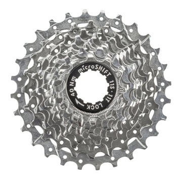KASETA ROWEROWA 11 RZĘDOWA 11-28 MICROSHIFT CENTOS 8 ZĘBATEK NA PAJĄKU