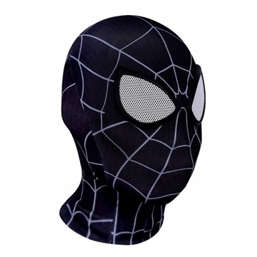 MASKA SPIDER-MAN PAJĄK MATERIAŁOWA KOSTIUM COSPLAY