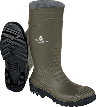 KALOSZE WYSOKIE BEZPIECZNE Z PVC - S5 SRC roz. 40