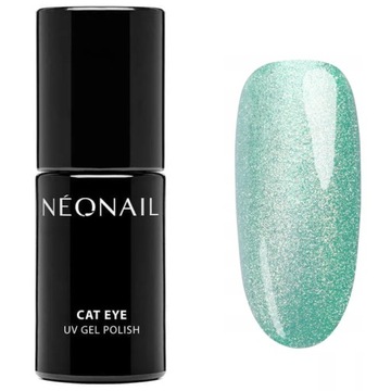 NeoNail Lakier Hybrydowy Cat Eye - Satin Turquoise