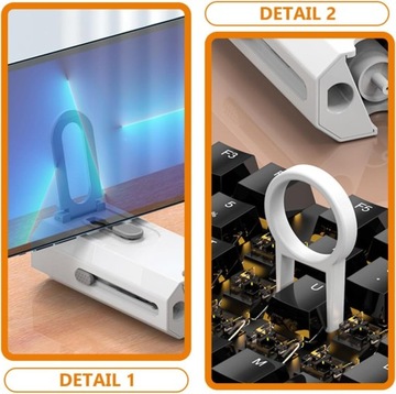 1 комплект чистящего средства для наушников и ноутбука