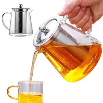 Dzbanek do Herbaty 750ml z Odporny na Wysokie Temperatury