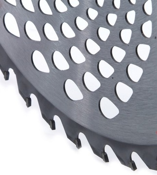 TARCZA NÓŻ PIŁA WIDIOWA DO PODKASZARKI KOSY SPALINOWEJ TRÓJZĄB ZESTAW