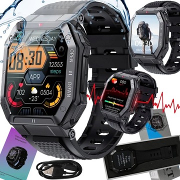 LUKSUSOWY SMARTWATCH Zegarek Męski SPORT NEW MODEL