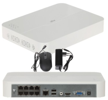 КОМПЛЕКТ UNIVIEW IP-МОНИТОРИНГА 4Mpx 6 КАМЕР НАРУЖНЫЙ ПРИЛОЖЕНИЕ PoE