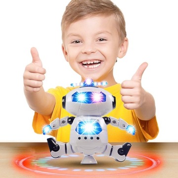 РОБОТ 360 ИНТЕРАКТИВНЫЙ ТАНЦУЮЩИЙ ПЕНЬ LED ANDROID