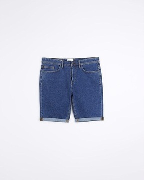 River Island NG9 iqh niebieskie jeansowe krótkie SPODENKI 34