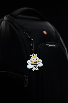 БРЕЛОК-КУЛОН, СВЕТООТРАЖАЮЩИЙ КУЛОН-ПЧЕЛА