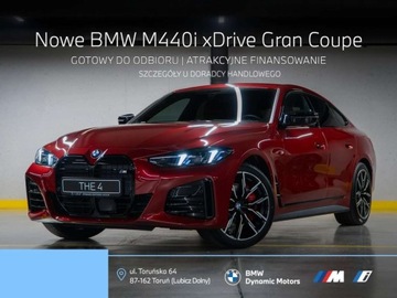 BMW Seria 4 G22-23-26 2025 BMW Seria 4 M440i xDrive Gran Coupe 392 KM mHEV - HarmanKardon - Kamera 360