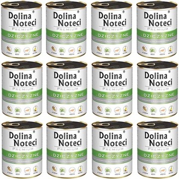 Dolina Noteci Premium Bogata w dziczyznę 12 x 800g
