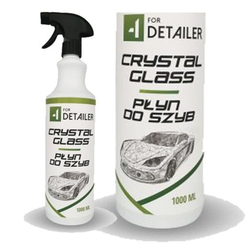 4DETAILER CRYSTAL GLASS PŁYN DO SZYB+ATOMIZER 1L