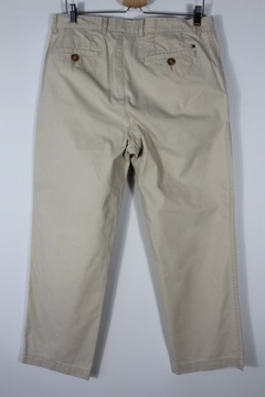 TOMMY HILFIGER CHINO SPODNIE MĘSKIE W33 L32 BDB STAN