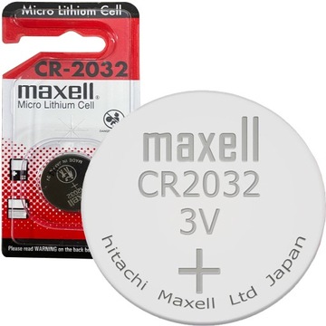 Bateria MAXELL 2032 3V litowa guzikowa