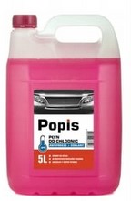 Płyn do chłodnic - różowy -35C 5L POPIS