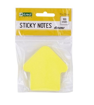 NOTES SAMOPRZYLEPNY KSZTAŁTY STRZAŁKA D.RECT