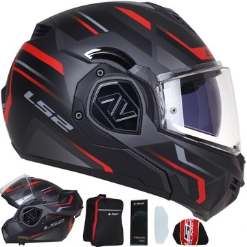 SZCZĘKOWY KASK LS2 FF906 ADVANT KUKA ECE22.06 P/J PINLOCK MAX VISION