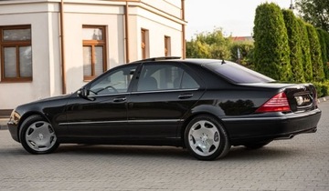 Mercedes Klasa S W220 Sedan 5.5 V12 (600) L 500KM 2003 Mercedes-Benz Klasa S S600L V12 500KM Navi Xeon Skora Masaze Full FULL Gw, zdjęcie 9