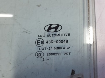HYUNDAI IX35 13R SKLO (OKNO) DVEŘE LEVÝ ZADNÍ