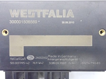 МОДУЛЬ УПРАВЛЕНИЯ КРЮКОМ WESTFALIA AUDI A8 D4 Q7 4L
