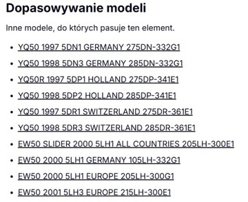 Линия пружинного старта Yamaha YQ50 (97-98)