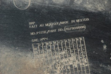 Крышка напольного туннеля Can Am Maverick XDS