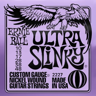 Ernie Ball Ultra Slinky Struny do gitary 10-48