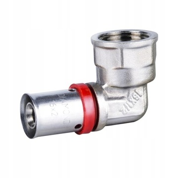 Kolano 20 x 1/2 GW PEX zaprasowywane Diamond