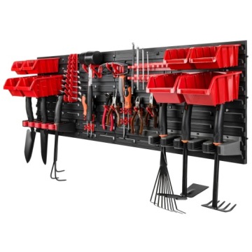 Стена гаража 115 x 39 см + садовый кронштейн