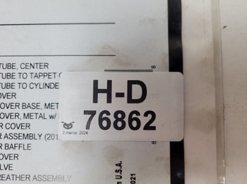 HARLEY DAVIDSON USZCZELKA POKRYWY GŁOWICY TWINCAM METAL 16719-99 + 17162-03