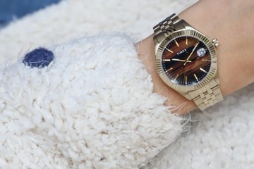 Zegarek Damski Timex TW2T87100 złoty