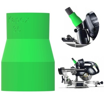 Adapter Odkurzacza Ø 35mm do Piły Ukośnej Festool Kapex KS 60 E