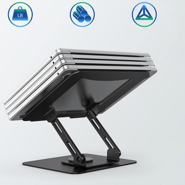 РЕГУЛИРОВОЧНАЯ ПОДСТАВКА, ПОДСТАВКА ДЛЯ НОУТБУКА, ПЛАНШЕТА, ТВЕРДАЯ, ТЕПЛООТДАЧА