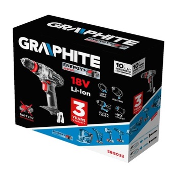 ГРАФИТ Дрель-шуруповерт с аккумулятором 4 Ач + зарядное устройство