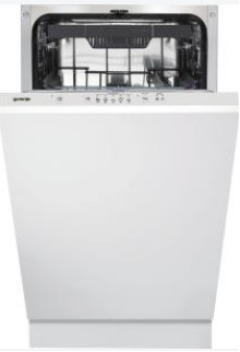 Посудомоечная машина Gorenje GV520E10 A++ 45 см 1/2 3 Встроенный ящик