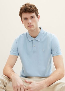 Tom Tailor Basic Polo With Contrast - Washed Out M