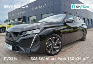 Peugeot 2023 Peugeot 308 SW 45 Allure Pack AUTOMAT 130 KM GWARANCJA FV23 DAKI