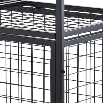 Тележка VEVOR Ball Cart 115X61X91,2CM Гаражный спортивный органайзер Сталь