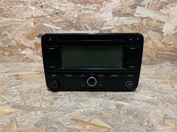 RADIO RADIOODTWARZACZ CD MP3 RNS300 SEAT IBIZA III 3 6L 1K0035191E + KOD