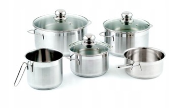 GARNEK STALOWY INDUKCJA JAKOŚĆ SSW BERLIN 1,5L