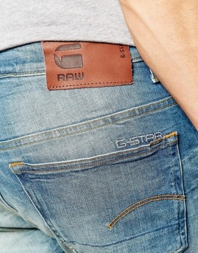 Y1902 spodnie JEANSY G-Star Raw 3301 LOOSE 28/30