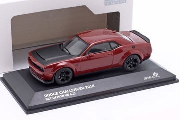 SOLIDO DODGE CHALLENGER SRT DEMON V8 2018 Red 1:43