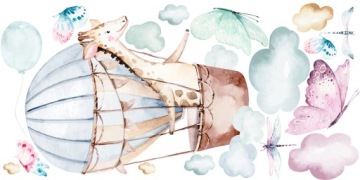 наклейки стикер стены для детей Воздушные шары 200