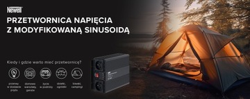 Преобразователь напряжения Newell 12 В/230 В, 4000 Вт