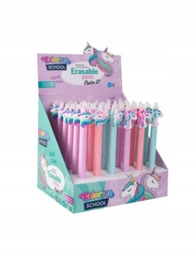 НАБОР Стираемых ручек UNICORN COLORINO, 6 шт.