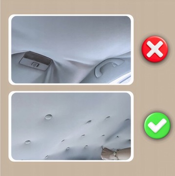 РЕМКОМПЛЕКТ ПОТОЛКА АВТОМОБИЛЯ 45 шт.