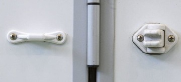 Дверной замок Подвижная защелка-защелка Белый